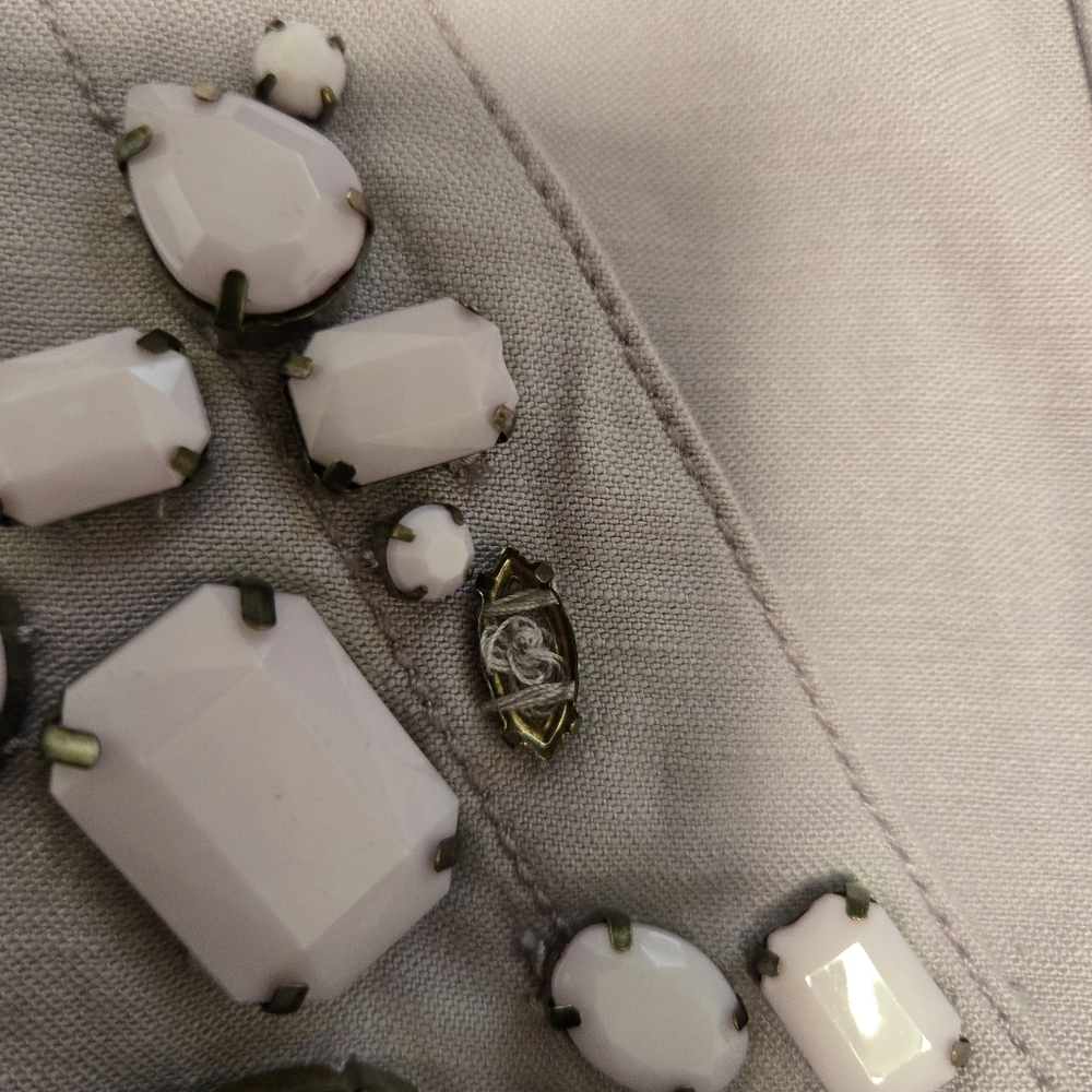 Pilcro The Wanderer NWT Lavender Embellished Women’s Pants Size 23 - Picture 9 of 9